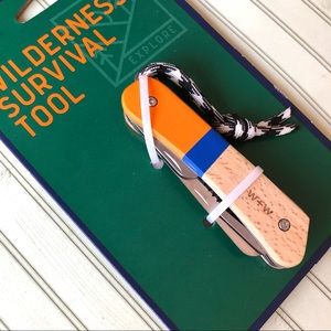 Wild + Wolf Wilderness Survival Tool NWT